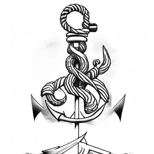 A Sailor With A Back Anchor Looking At The Horizon