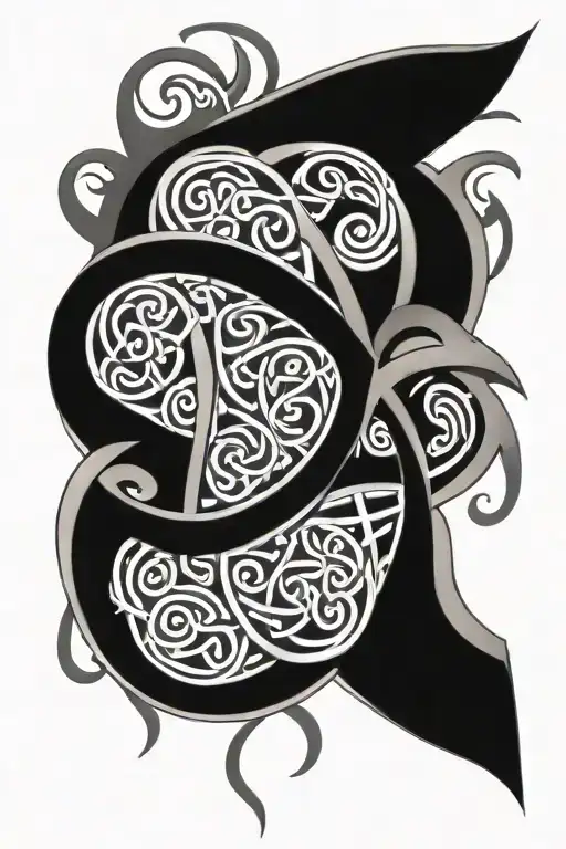 Celtic Pattern With Elements