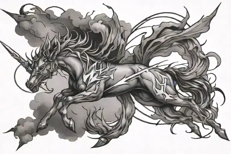 Sagittarius Lightning Striking