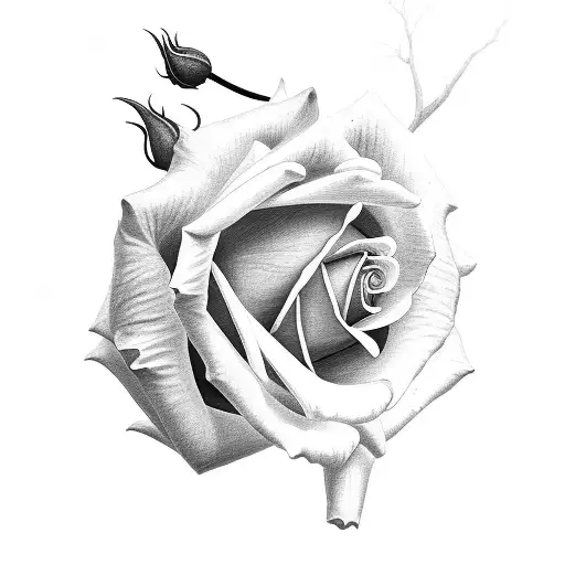 Rose And Chinese Lilley Forearm