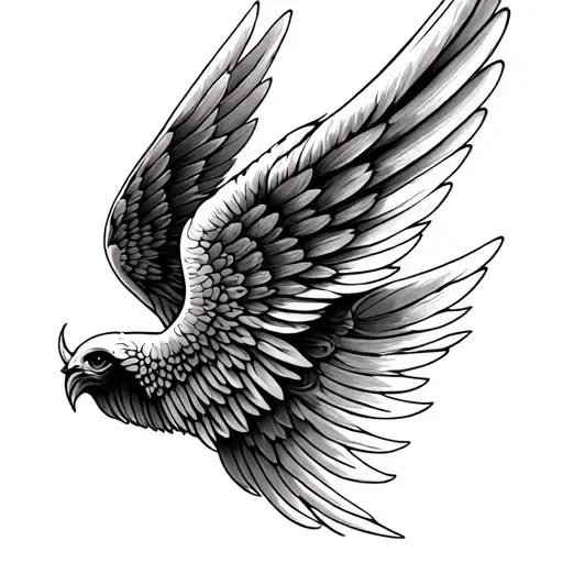Wing On Forearm