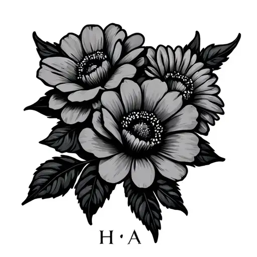 Flowers With The Word Hoa