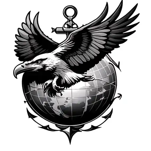 Eagle Globe And Anchor