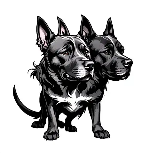 Cerberus Three Headed Dog