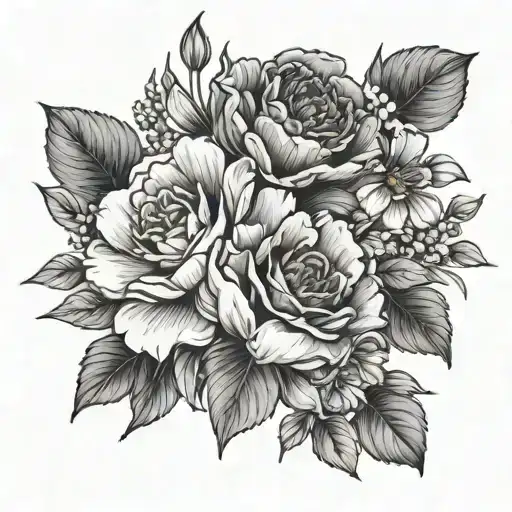 Birth Month Flower Bouquet