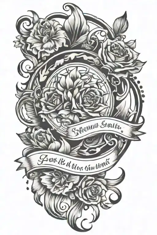 Meaningful Quote Fore Arm Sleeve