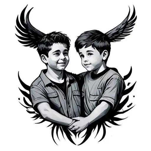 Father And Teenager Son