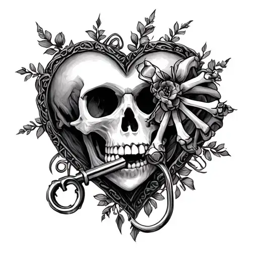 Heart And Skeleton Key Unlocking