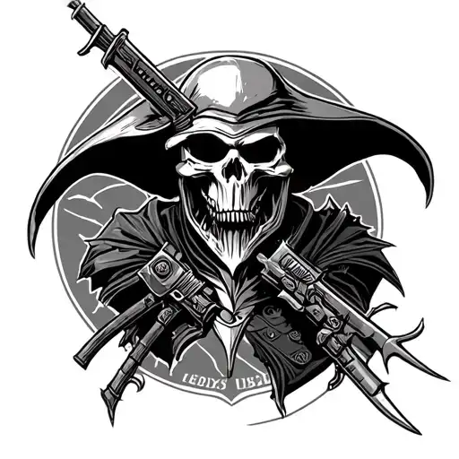 Us Army Reaper Shadow Dark Lord