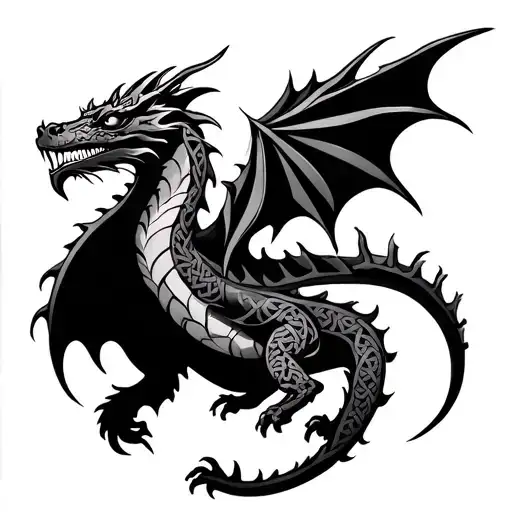 Spabes And Celtic Dragon