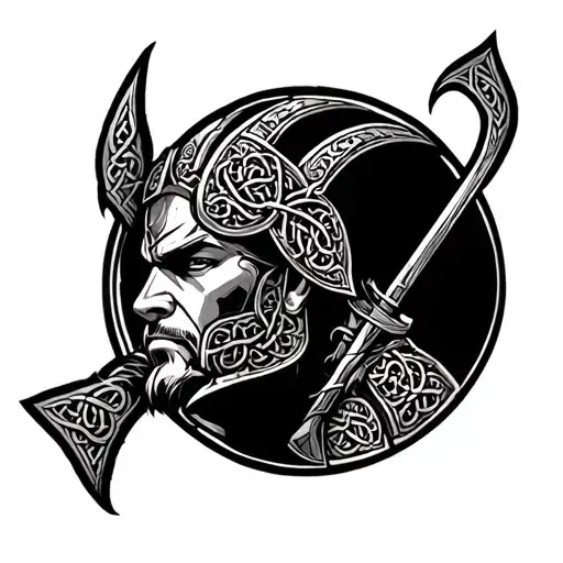 Celtic Armored Warrior