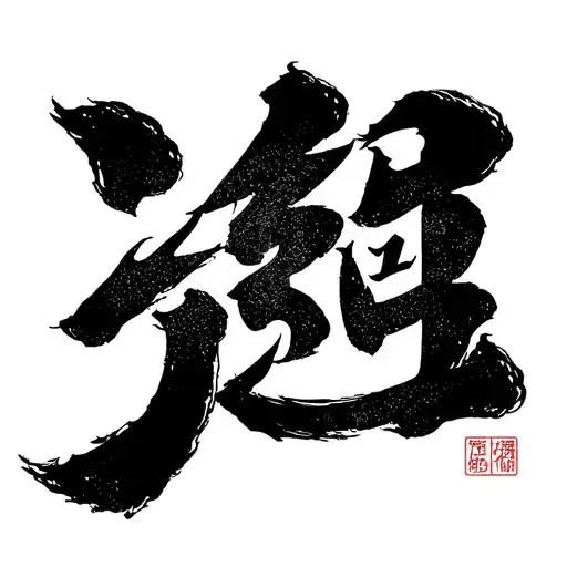 Family Chinese Kanji Symbol Integrated