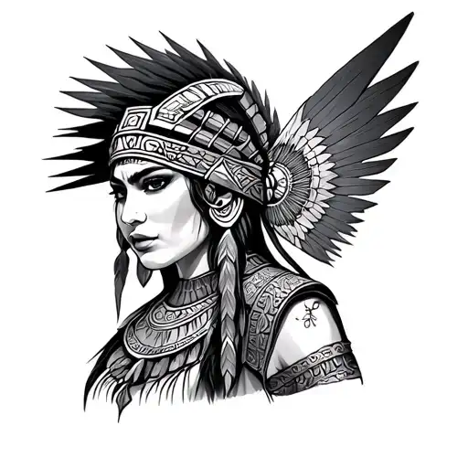 Aztec Warrior Princess