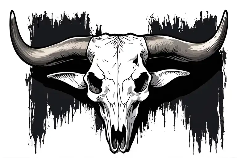 Texas Longhorn Skull
