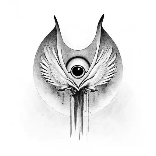 Bird With Eyes In The Wings