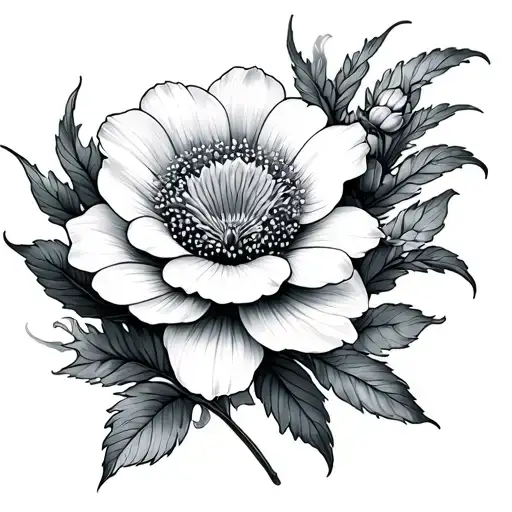 Daliah Flower Blooming