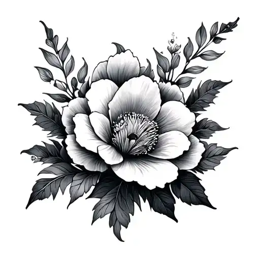 Daliah Flower Intertwined