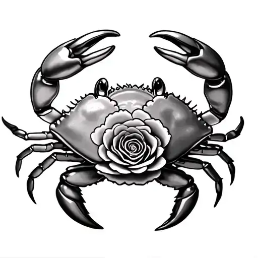 Lion Roses Crab Pearl