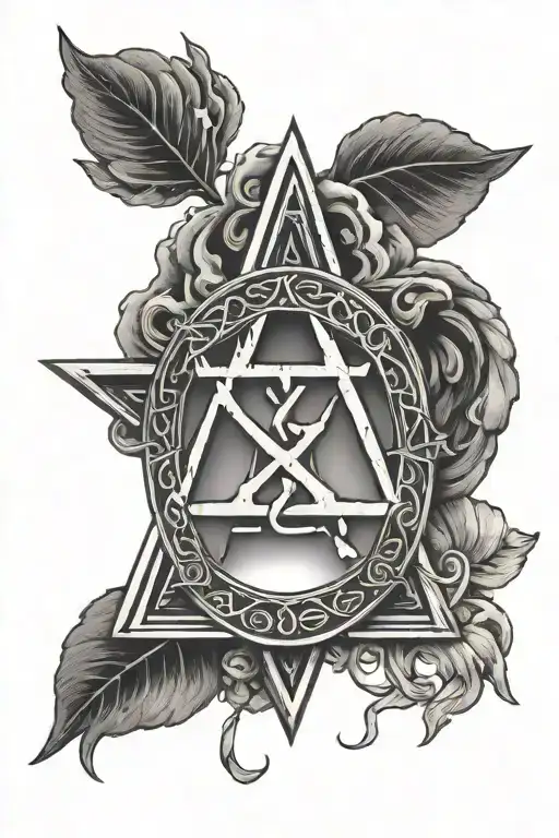Alpha And Omega Symbol
