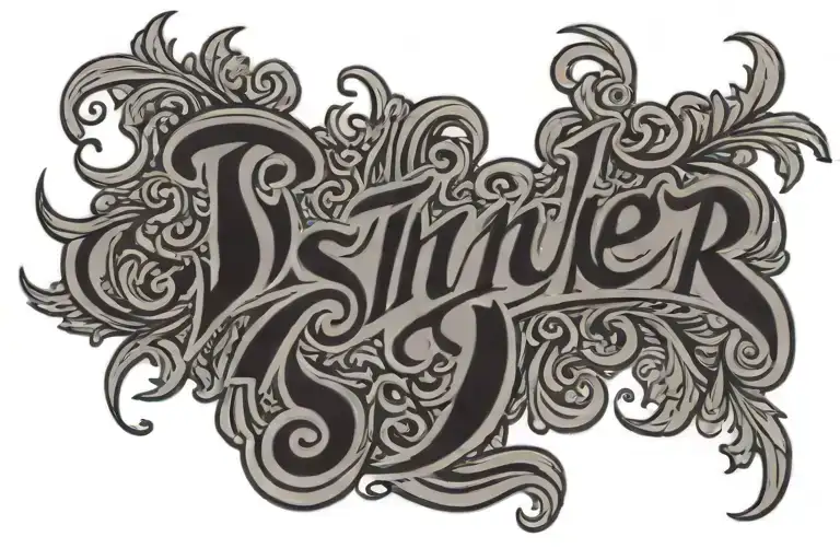 Sinner Lettering