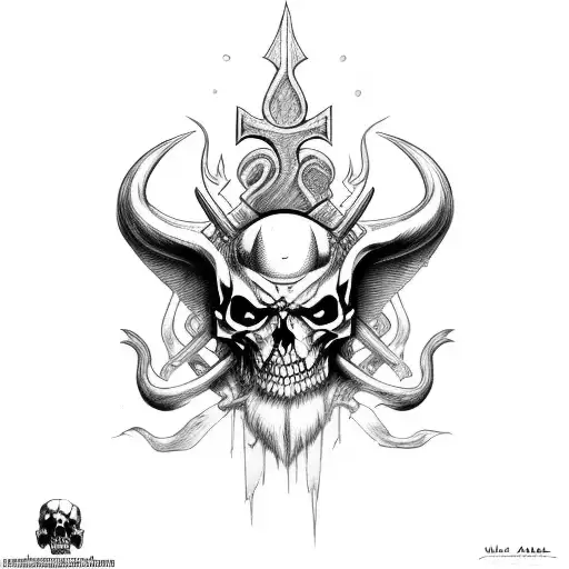 Norse With Skulls