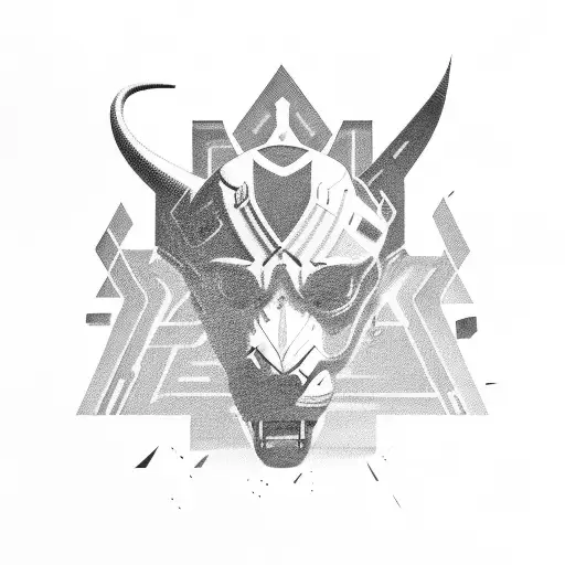 Abstract Representation Of Peyton's Occupation