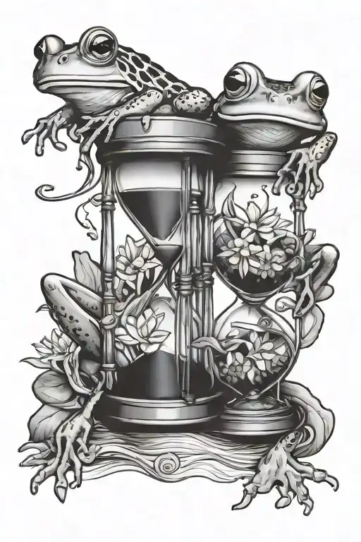 Frogs Hourglass The Name Chelsey