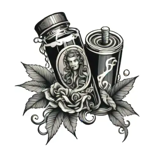 Jelly Roll Bottle And Mary Jane