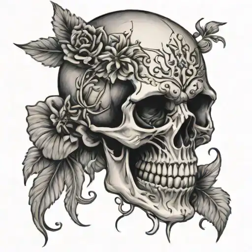 Skull Adorned