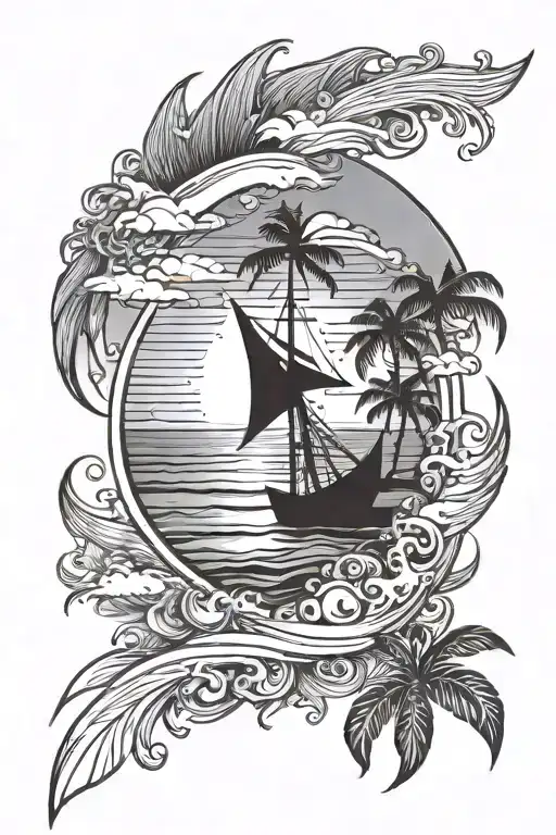 Beach Sunrise Integrated