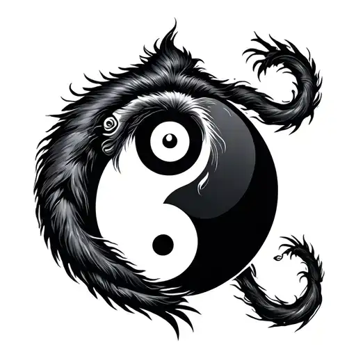 Monkey Ying Yang