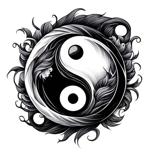 2 Monkey Ying Yang