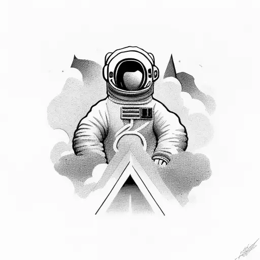 Astronaut In The Sky