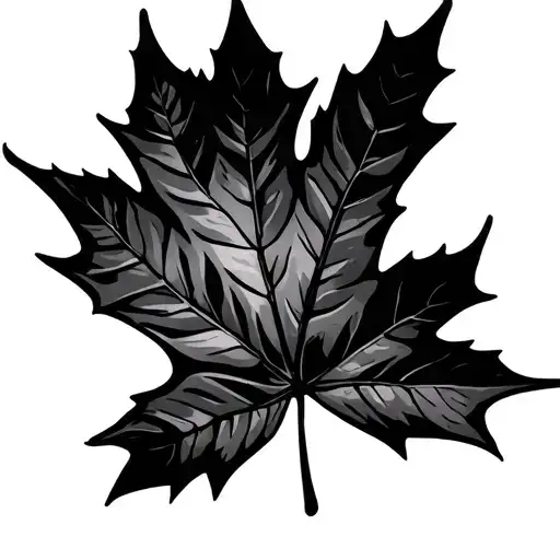 Canada Maple Leaf Abstarcy