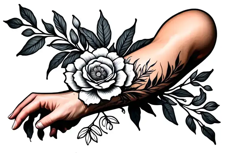 Floral Arm