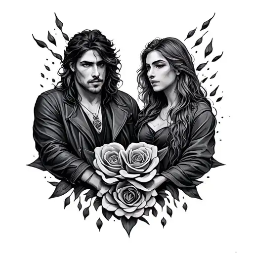 A Band Tattoo Which Represents Unfinished Love