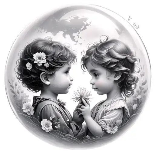 Be In Your Child's World In Your Bubble With Pivoine And The Little Prince