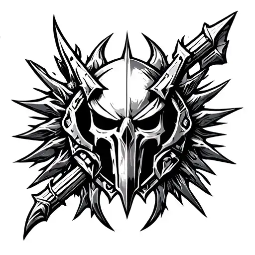 Black Legion Symbole From Warhammer 40K Universe