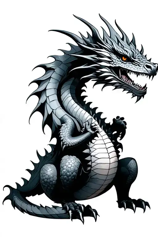 Ukrainian Iron Belly Dragon Gringotts Bank