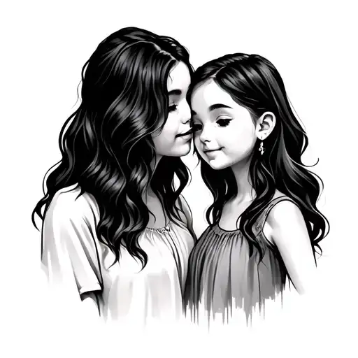 Mother Son And Daughter