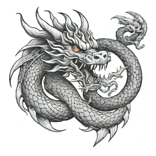 Cylinder Dragon Wrapping