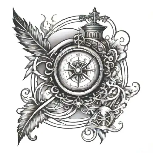 Clock And Compass