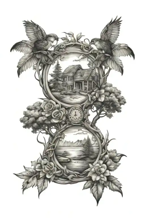 Fitness Family Nature Inspired