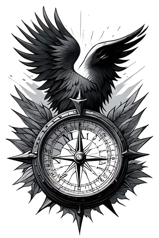 Compass And Clock