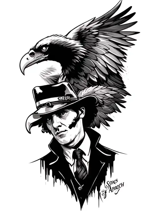 Peaky Blinders With Eagle And Sons Of Anarchy