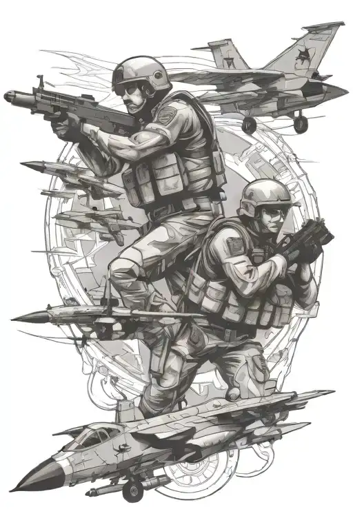 Military Training Fighters