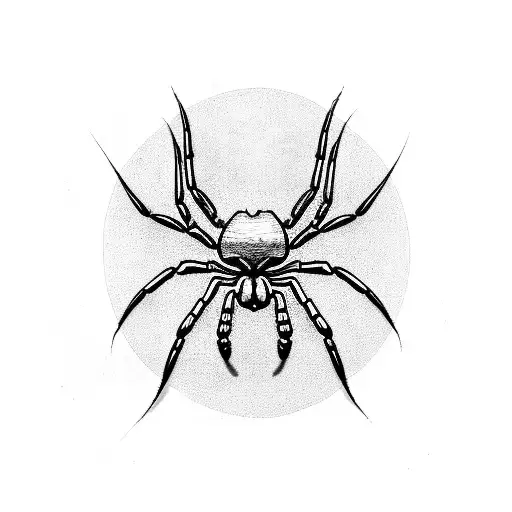 Spider With The Number 28 On It