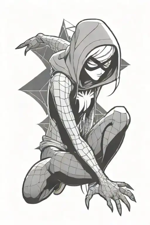 Spider Gwen Cartoon Version
