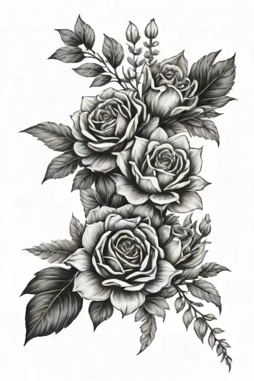 Birth Flower Bouquet