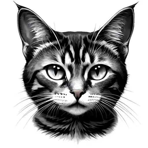 Cat Shooting Eye Space